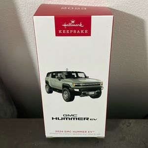 Hallmark 2023 GMC Hummer EV 2024 new Christmas ornament